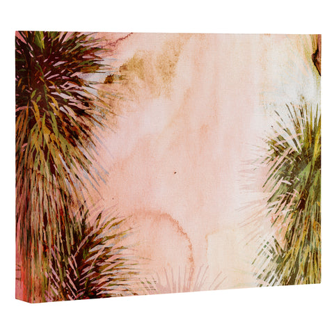 Marta Barragan Camarasa Abstract watercolor palms Art Canvas