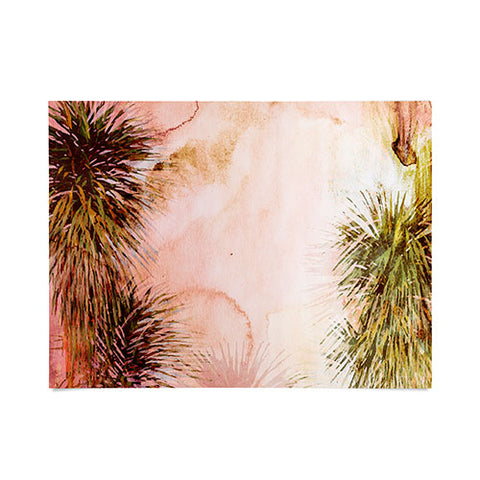 Marta Barragan Camarasa Abstract watercolor palms Poster