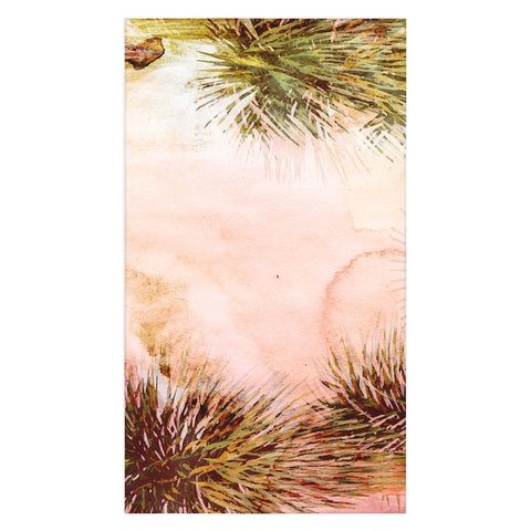 Marta Barragan Camarasa Abstract watercolor palms Tablecloth