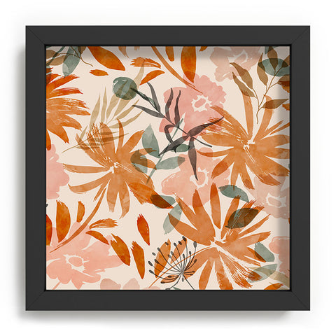Marta Barragan Camarasa Abstract wild garden 87 Recessed Framing Square