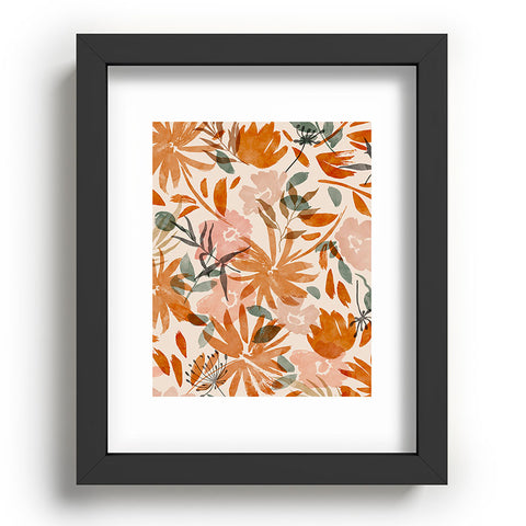 Marta Barragan Camarasa Abstract wild garden 87 Recessed Framing Rectangle