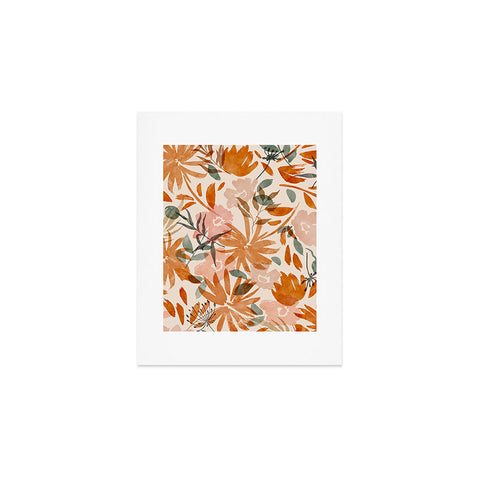 Marta Barragan Camarasa Abstract wild garden 87 Art Print