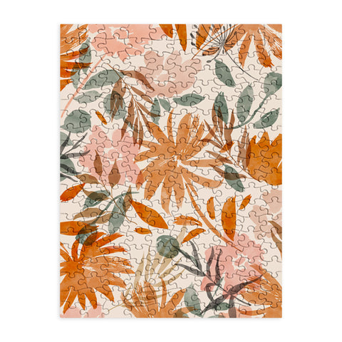 Marta Barragan Camarasa Abstract wild garden 87 Puzzle