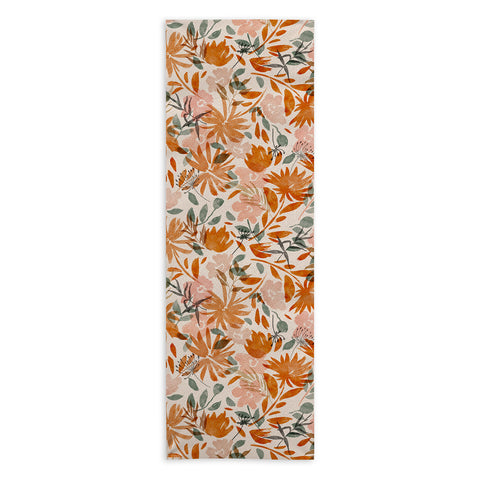 Marta Barragan Camarasa Abstract wild garden 87 Yoga Towel