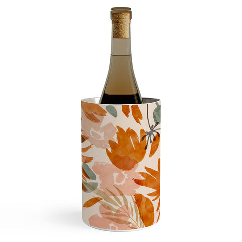 Marta Barragan Camarasa Abstract wild garden 87 Wine Chiller