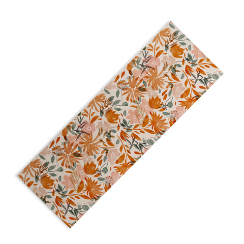 Marta Barragan Camarasa Abstract wild garden 87 Yoga Mat