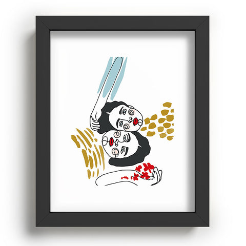 Marta Barragan Camarasa Always together Recessed Framing Rectangle