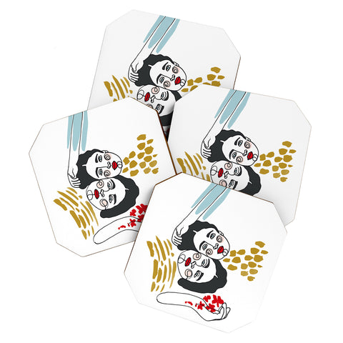 Marta Barragan Camarasa Always together Coaster Set