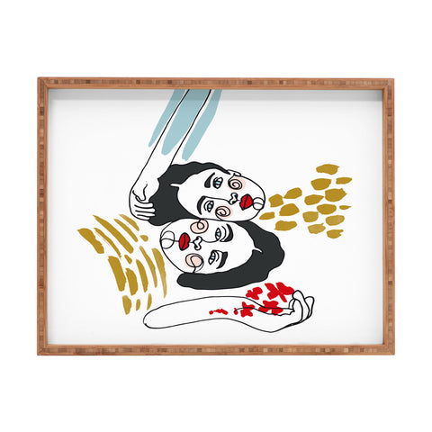 Marta Barragan Camarasa Always together Rectangular Tray