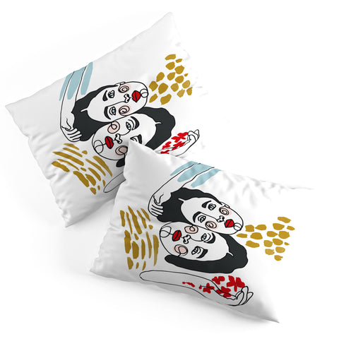 Marta Barragan Camarasa Always together Pillow Shams