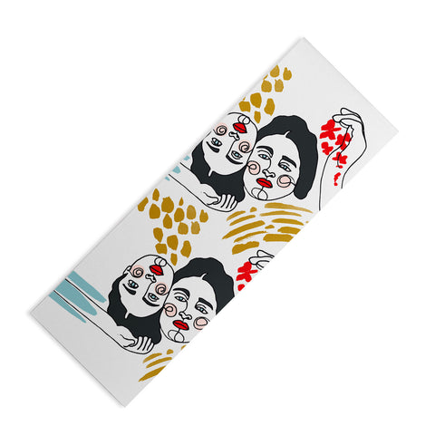Marta Barragan Camarasa Always together Yoga Mat
