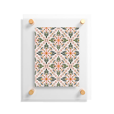 Marta Barragan Camarasa Andalusian mosaic pattern I Floating Acrylic Print