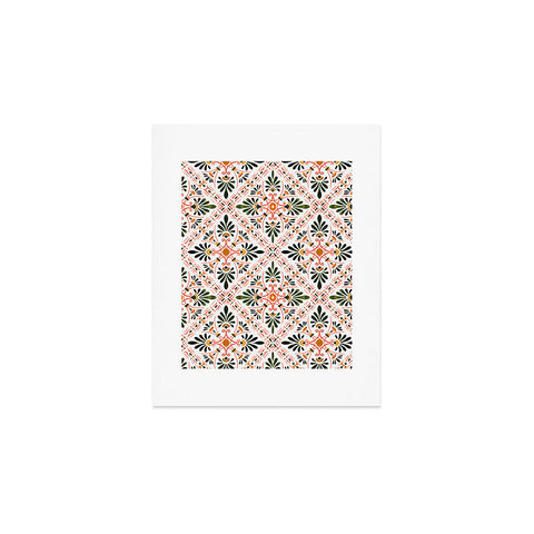 Marta Barragan Camarasa Andalusian mosaic pattern I Art Print