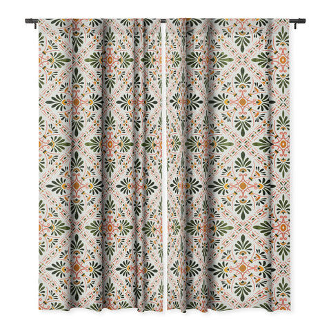 Marta Barragan Camarasa Andalusian mosaic pattern I Blackout Window Curtain