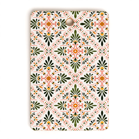 Marta Barragan Camarasa Andalusian mosaic pattern I Cutting Board Rectangle