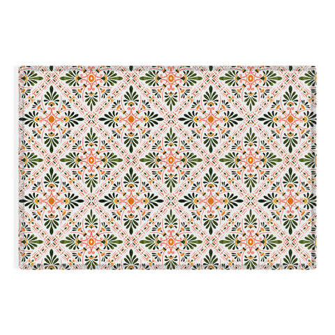 Marta Barragan Camarasa Andalusian mosaic pattern I Outdoor Rug