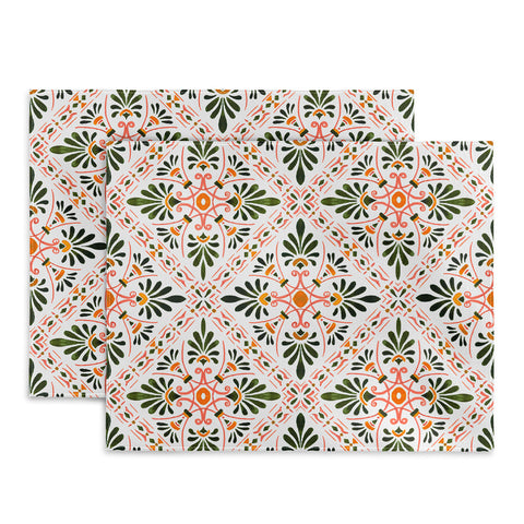 Marta Barragan Camarasa Andalusian mosaic pattern I Placemat