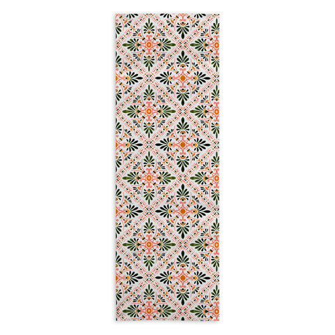 Marta Barragan Camarasa Andalusian mosaic pattern I Yoga Towel
