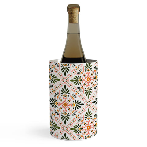 Marta Barragan Camarasa Andalusian mosaic pattern I Wine Chiller