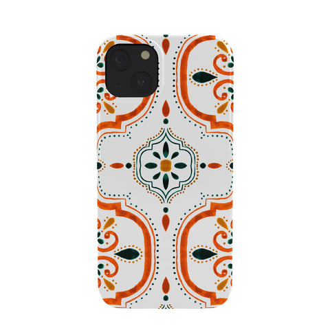 Marta Barragan Camarasa Andalusian mosaic pattern II Phone Case