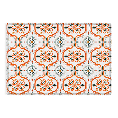 Marta Barragan Camarasa Andalusian mosaic pattern II Outdoor Rug