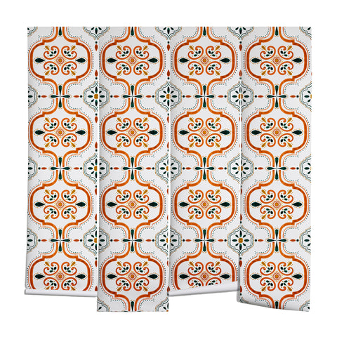 Marta Barragan Camarasa Andalusian mosaic pattern II Wall Mural