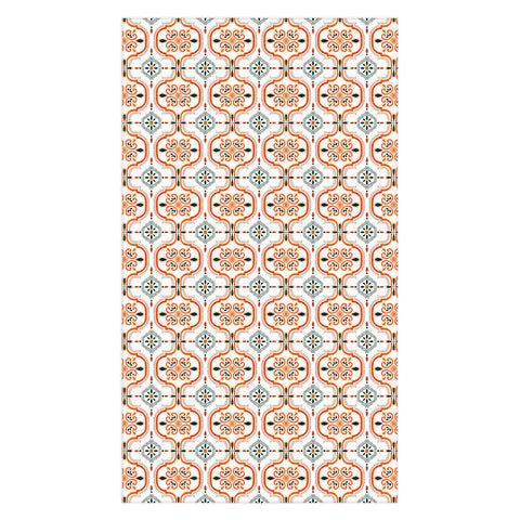 Marta Barragan Camarasa Andalusian mosaic pattern II Tablecloth
