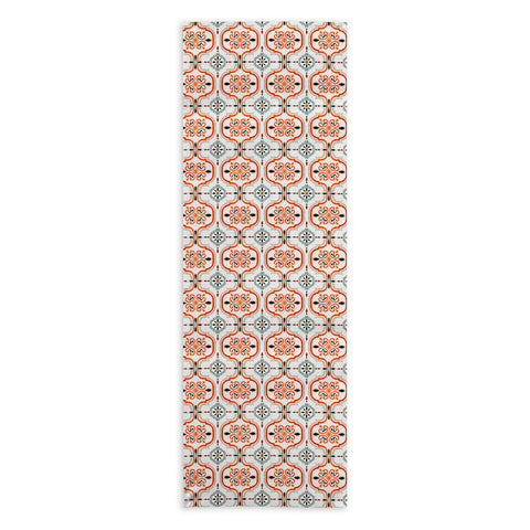 Marta Barragan Camarasa Andalusian mosaic pattern II Yoga Towel
