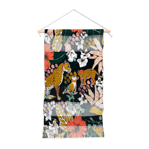 Marta Barragan Camarasa Animal print dark jungle Wall Hanging Portrait