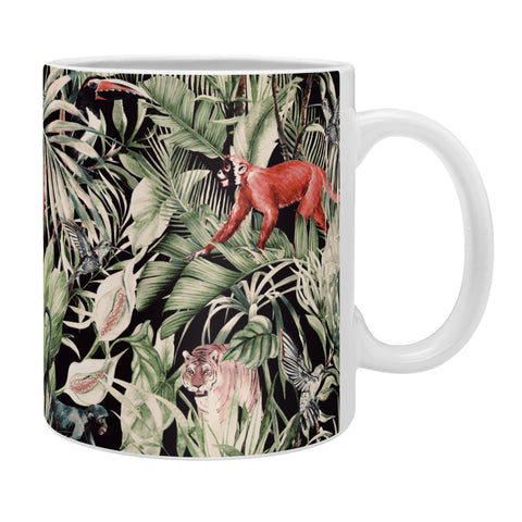 Marta Barragan Camarasa Animals in the dark of the jungle Coffee Mug