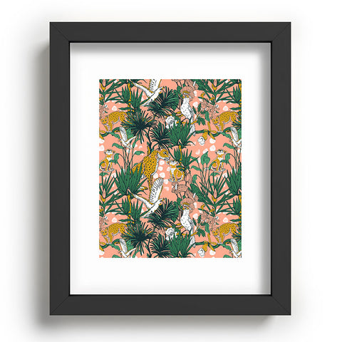 Marta Barragan Camarasa ANIMALS IN THE RAINFOREST I Recessed Framing Rectangle