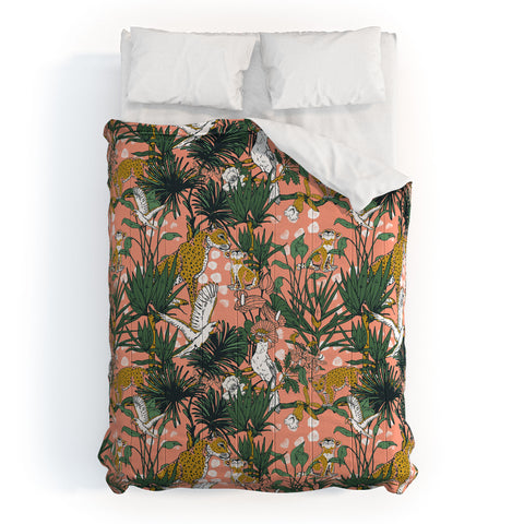 Marta Barragan Camarasa ANIMALS IN THE RAINFOREST I Comforter