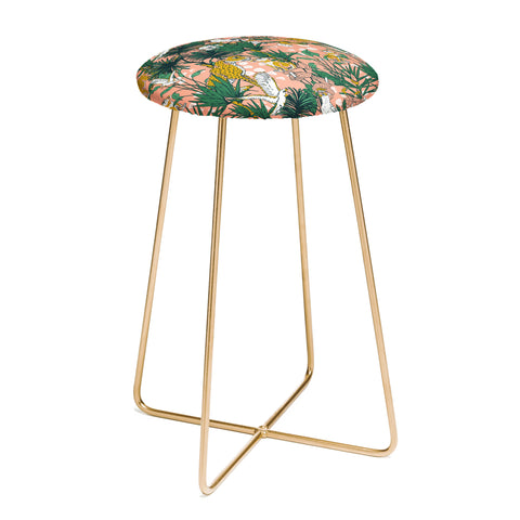 Marta Barragan Camarasa ANIMALS IN THE RAINFOREST I Counter Stool