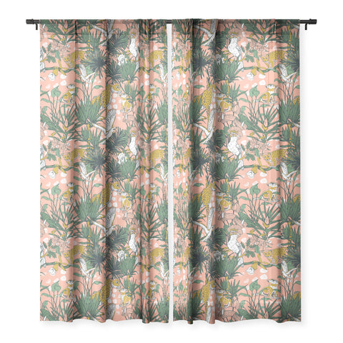 Marta Barragan Camarasa ANIMALS IN THE RAINFOREST I Sheer Non Repeat