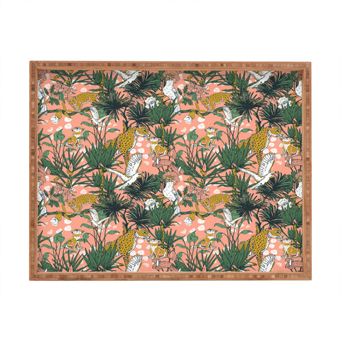 Marta Barragan Camarasa ANIMALS IN THE RAINFOREST I Rectangular Tray