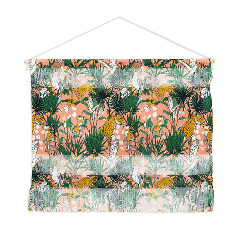 Marta Barragan Camarasa ANIMALS IN THE RAINFOREST I Wall Hanging Landscape