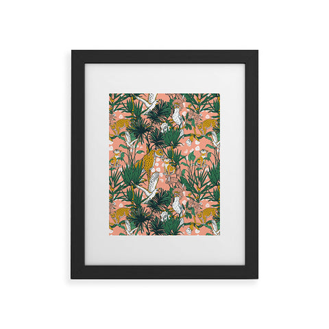 Marta Barragan Camarasa ANIMALS IN THE RAINFOREST I Framed Art Print