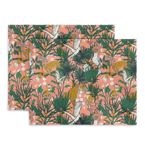 Marta Barragan Camarasa ANIMALS IN THE RAINFOREST I Placemat