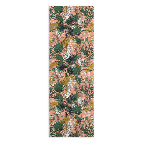 Marta Barragan Camarasa ANIMALS IN THE RAINFOREST I Yoga Towel
