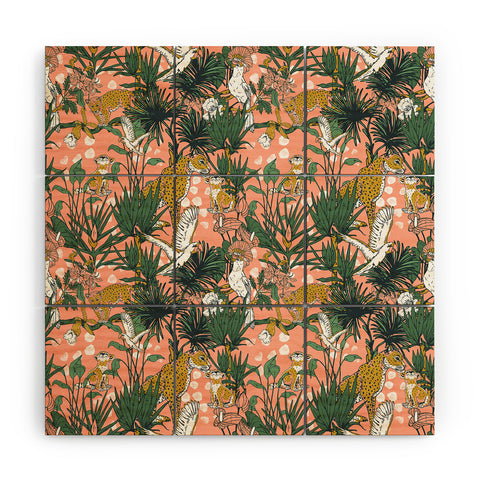 Marta Barragan Camarasa ANIMALS IN THE RAINFOREST I Wood Wall Mural