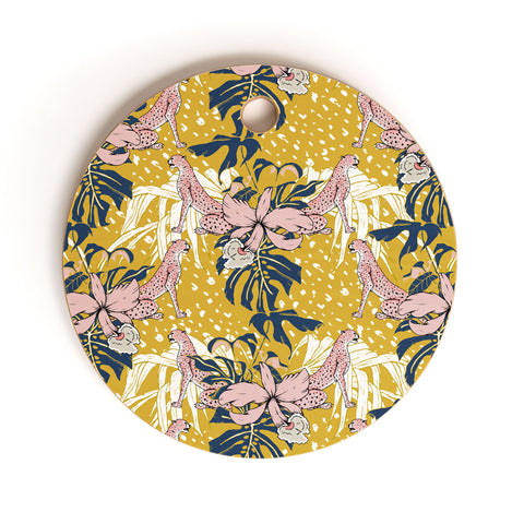 Marta Barragan Camarasa Animals in the wild nature I Cutting Board Round