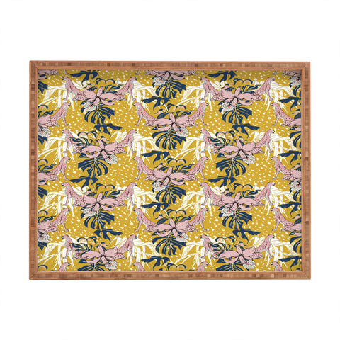 Marta Barragan Camarasa Animals in the wild nature I Rectangular Tray