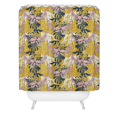 Marta Barragan Camarasa Animals in the wild nature I Shower Curtain