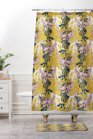 Marta Barragan Camarasa Animals in the wild nature I Shower Curtain And Mat