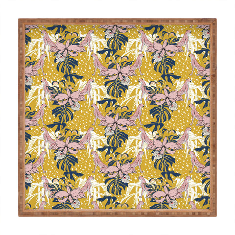 Marta Barragan Camarasa Animals in the wild nature I Square Tray