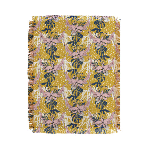 Marta Barragan Camarasa Animals in the wild nature I Throw Blanket