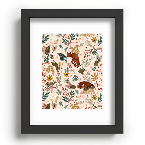 Marta Barragan Camarasa Animals winter wild nature 63 Recessed Framing Rectangle