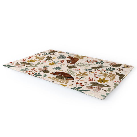 Marta Barragan Camarasa Animals winter wild nature 63 Area Rug