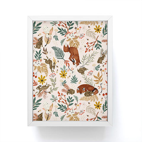 Marta Barragan Camarasa Animals winter wild nature 63 Framed Mini Art Print