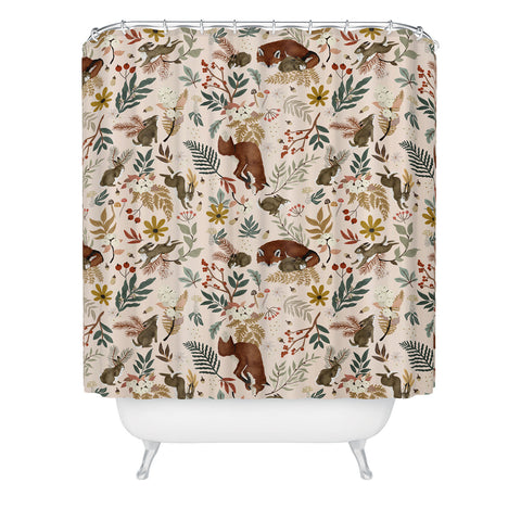 Marta Barragan Camarasa Animals winter wild nature 63 Shower Curtain